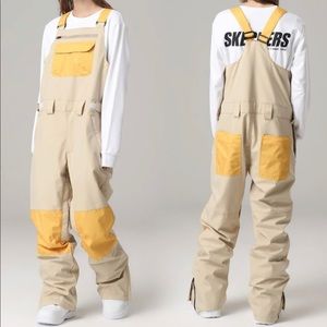 Snow Bibs Overall Pants